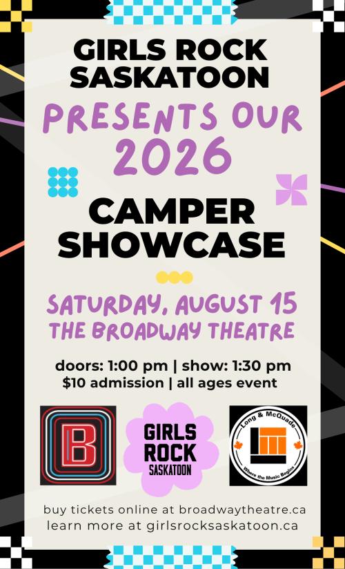 Girls Rock Camp 2026 Camper Showcase