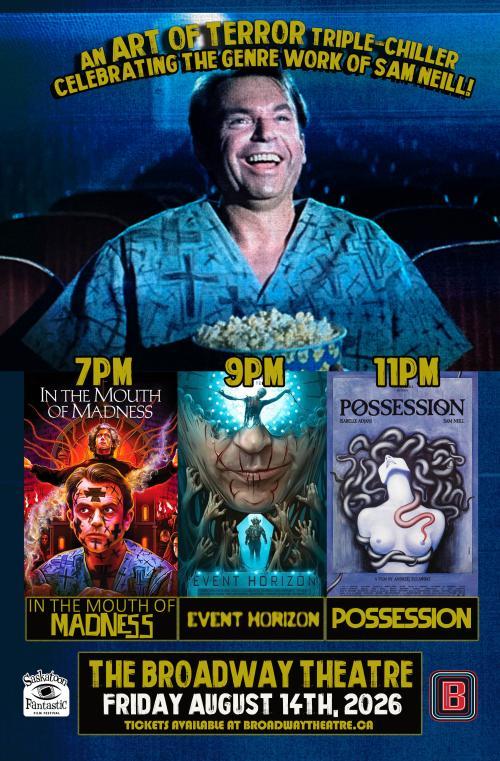 Poster for An Art of Terror Sam Neill Tribute! - Presented by SFFF 