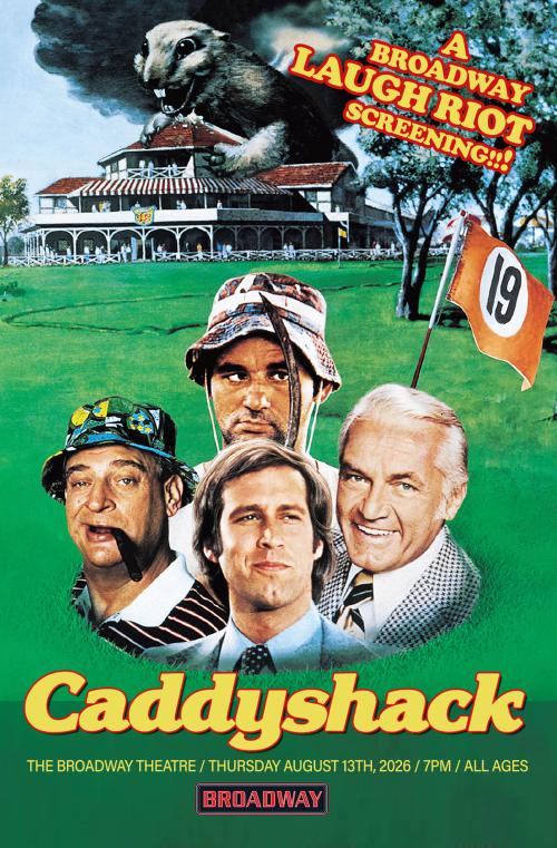 Poster for Caddyshack (A Laugh Riot Screening)