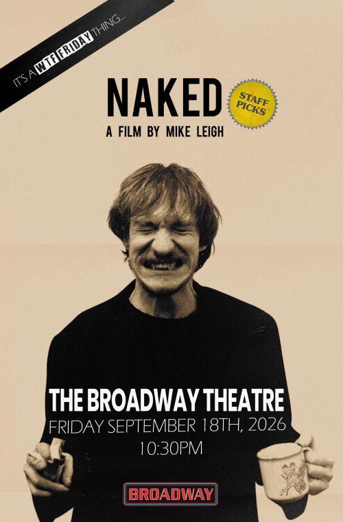 Poster for Naked (WTF Friday!)