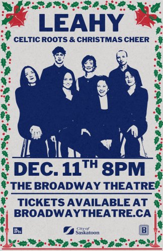 LEAHY: Celtic Roots and Christmas Cheer