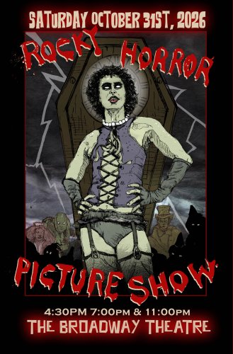 Poster for Rocky Horror Picture Show - 11PM  - Tim Curry Forever! 