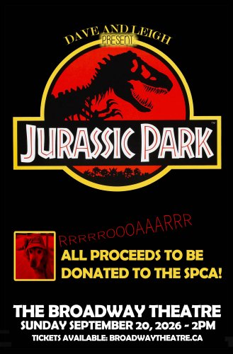 Poster for Jurassic Park: SPCA FUNDRAISER! 