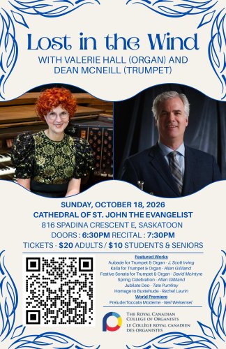 Lost In The Wind: Trumpet and Organ Duo Recital