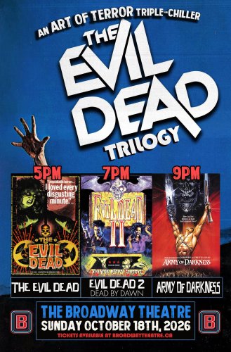 Poster for The original EVIL DEAD  Trilogy!