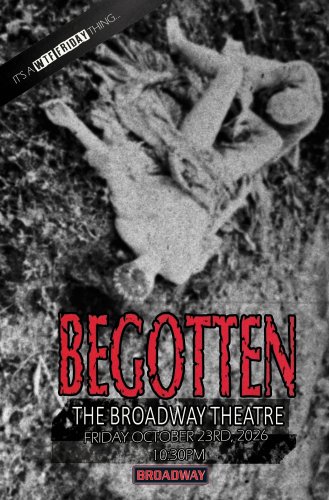 Poster for Begotten (A WTF Friday Art of Terror Special)