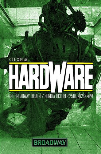 Poster for Hardware (Sci-Fi Sunday)