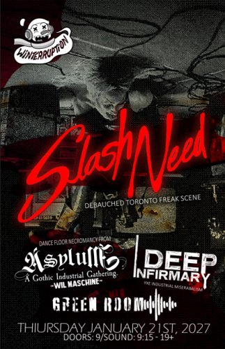 Poster for Asylum Gothic Gathering ft. Slash Need | Winterruption