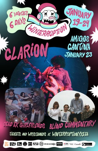 Poster for Clarion | Blind Commentary | Dead Ex Girlfriends | Winterruption