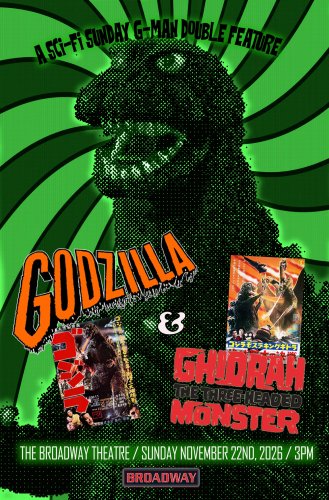 Poster for Ghidorah, the Three-Headed Monster - Godzilla Double-Feature Pt 2! (Sci-Fi Sunday) 